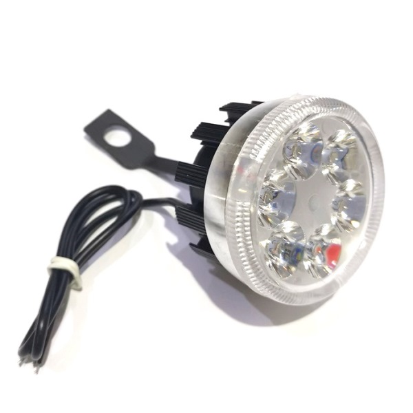 LAMPU 4064 6LED RGB CR7 BLACK